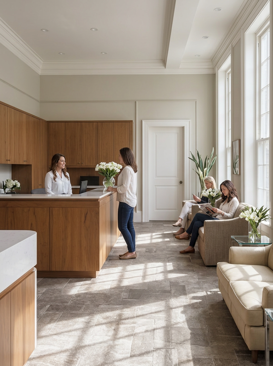 Magnolia Dental & Wellness lobby
